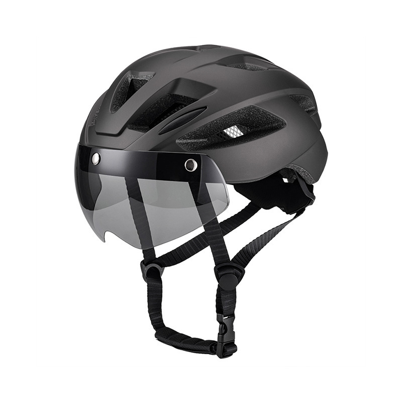 Bicycle riding helmet, detachable magnetic goggles, men's and women's mountain bike road bike safety helmet