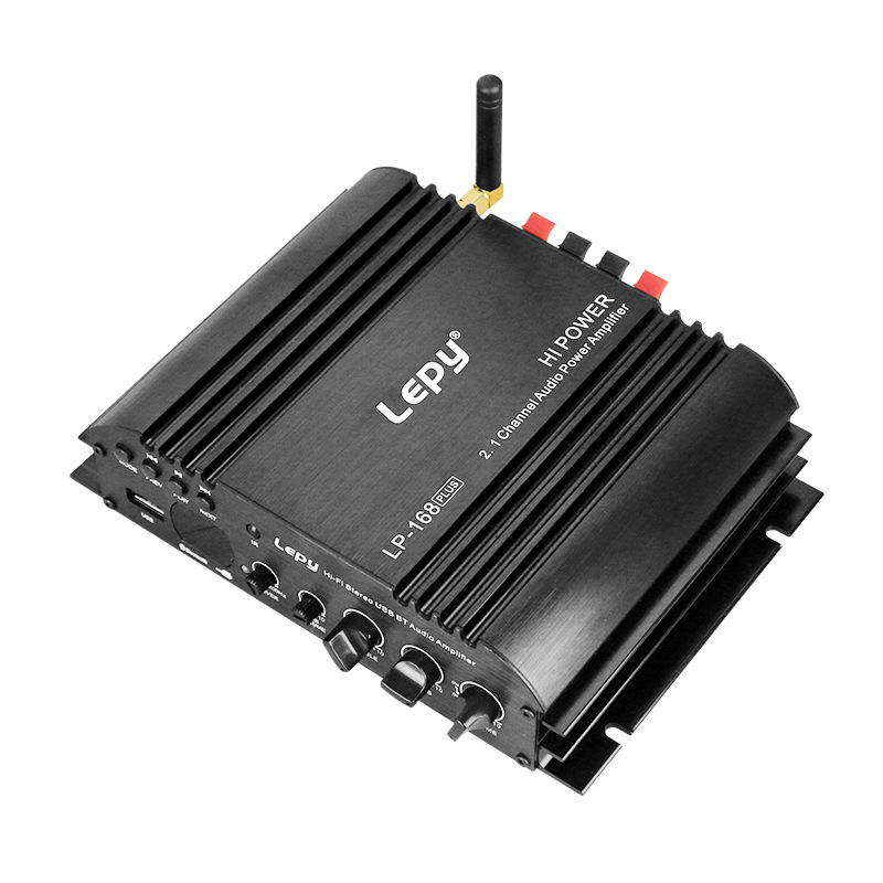 Усилитель мощности HiFi LEPY LP-168PLUS 2.1 канал Bluetooth USB