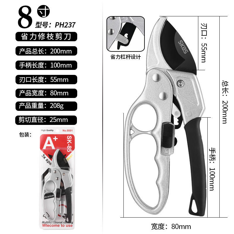 Pruning shears, gardening shears, specialized shears for pruning tree branches, garden pruning, new pruning shears for fruit trees, pruning floral arrangements, pruning shears