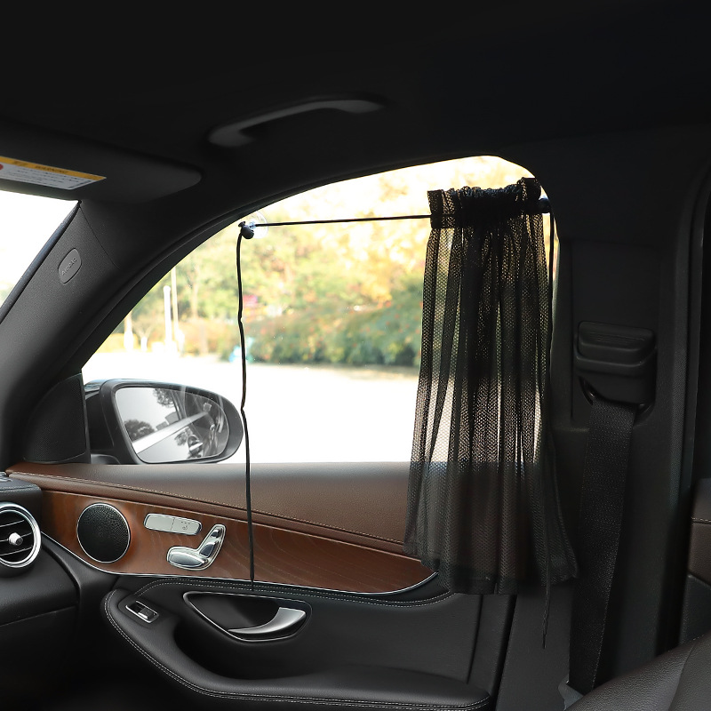 Автомобильная занавеска Sunshade Suctic Cup Type Universal Mesh Car Sun Защита от теплоизоляции боковой занавес