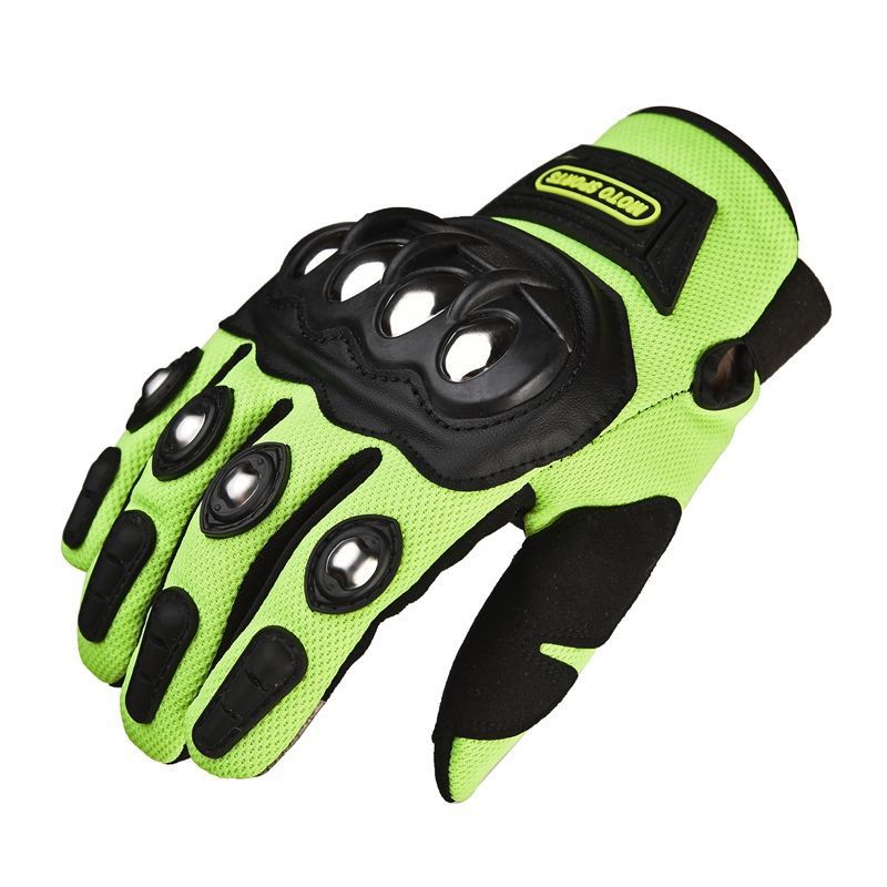 Motorcycle riding gloves for men in summer, all finger breathable. Motorcycle gloves, anti fall, bicycle gloves, windproof