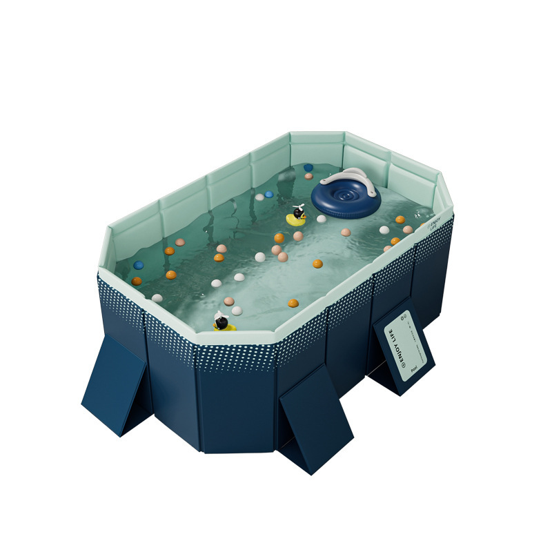 Cross border swimming pool, thickened wear-resistant inflatable swimming pool, outdoor non foldable play pool, children's home pool, beach