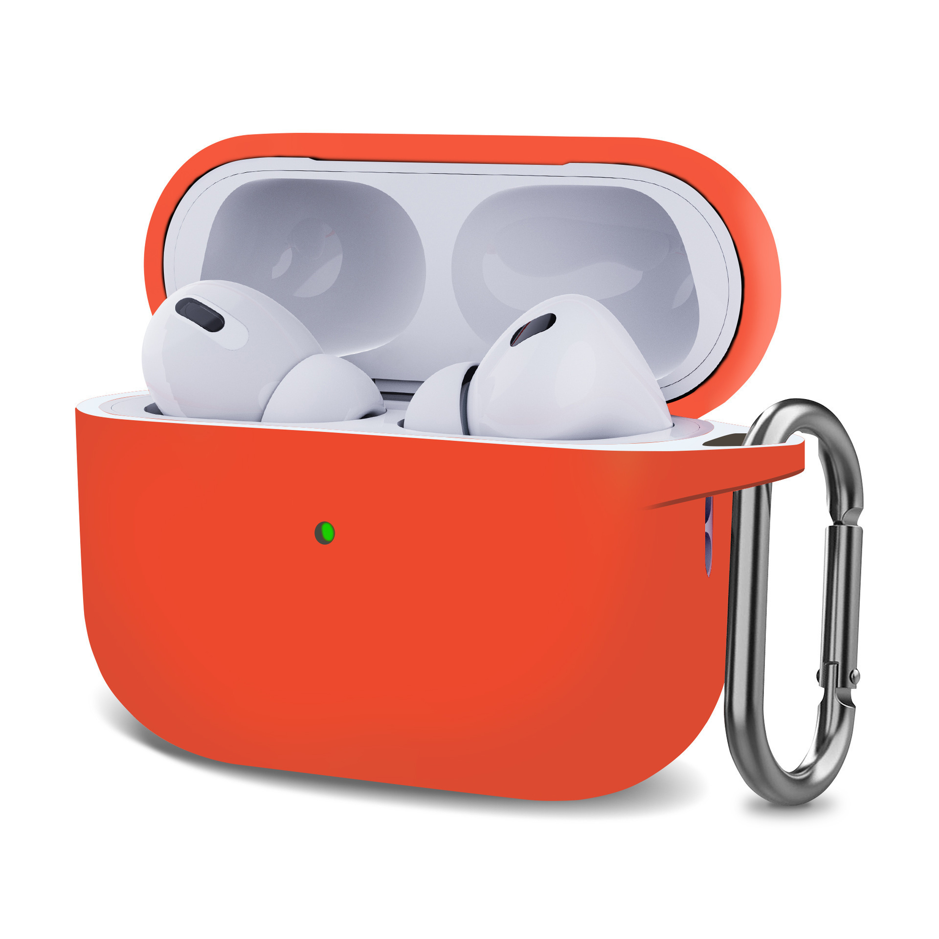 Suitable for AirPods Pro3 Apple 2025 new Bluetooth earphones, silicone solid color one-piece thick protective case