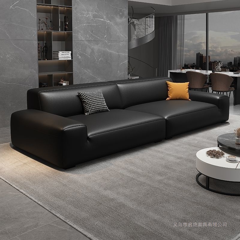 Диван-модуль из натуральной кожи Qijue Furniture модель 7666165569569