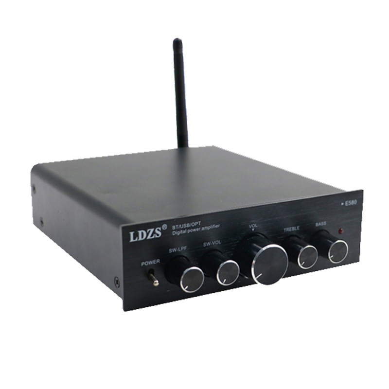 Цифровой настольный усилитель HiFi LDZS AV-E580 Bluetooth