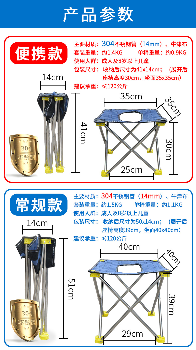 304 stainless steel portable toilet chair, camping toilet, travel outdoor, emergency toilet, folding car, pregnant woman