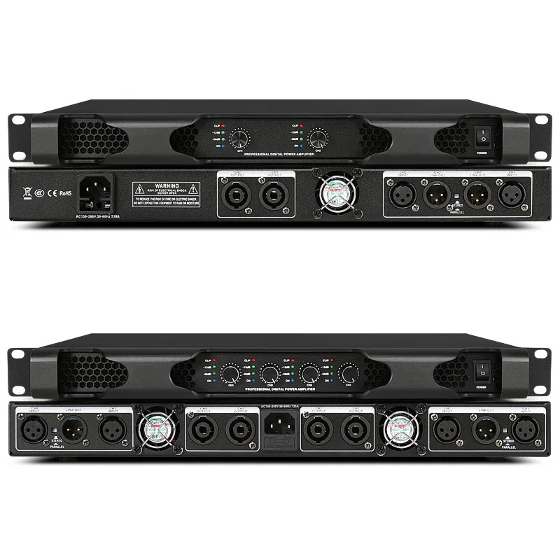 Цифровой двухканальный HiFi усилитель Corona Nova X4-2000