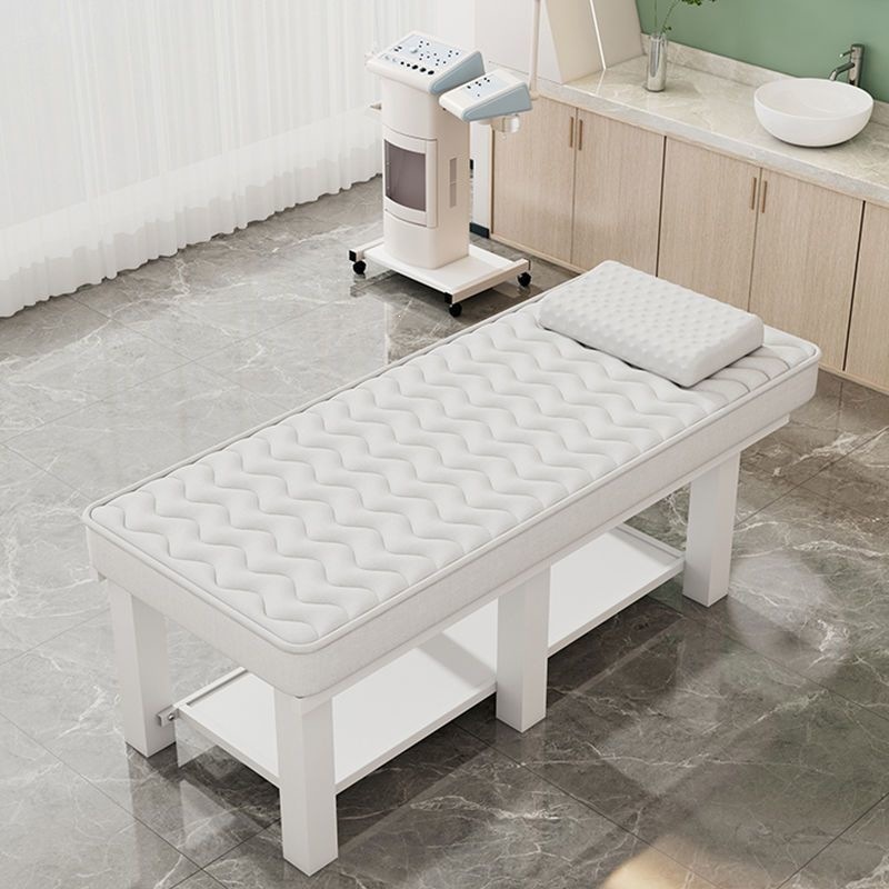 Косметологическая кушетка Chengtai Furniture из массива дерева с латексным матрасом