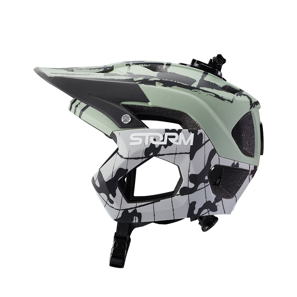 Fox's Spanish story mountain bike DropFrame off-road AM half helmet Enduro ultra light and breathable 3/
