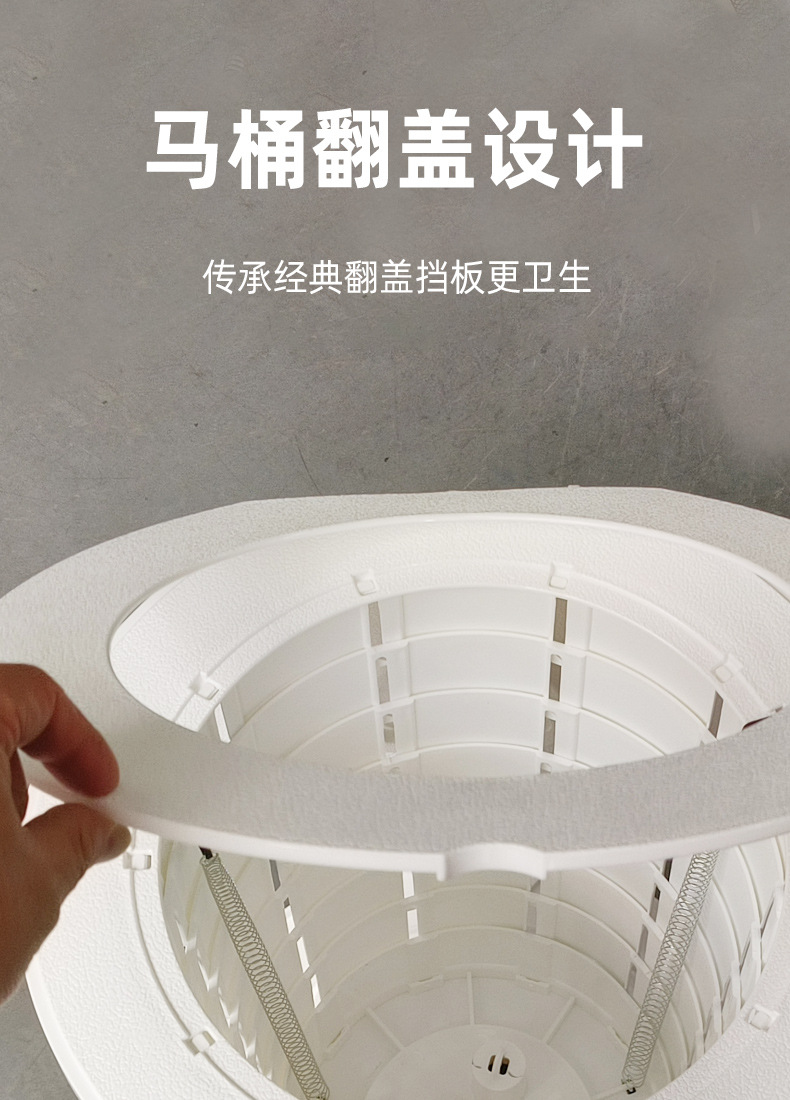 Portable 10th generation folding toilet, car mounted camping emergency toilet, garbage bin, adjustable stool, wholesale