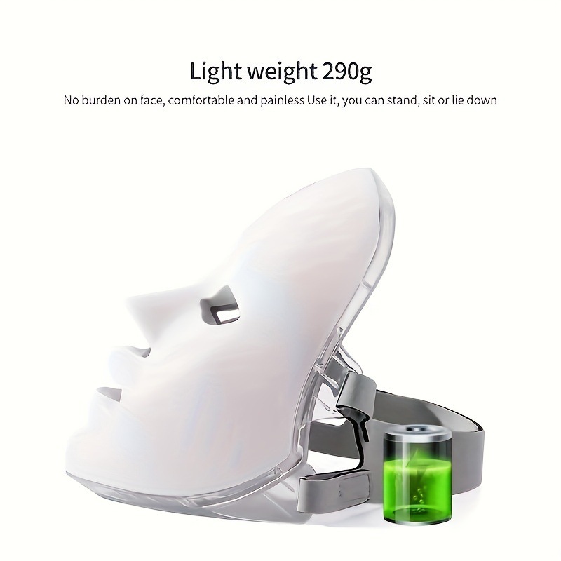 Светодиодная косметическая маска для лица LED Photon