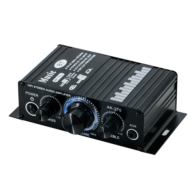 Усилитель HiFi стерео AK270 12V с Bluetooth