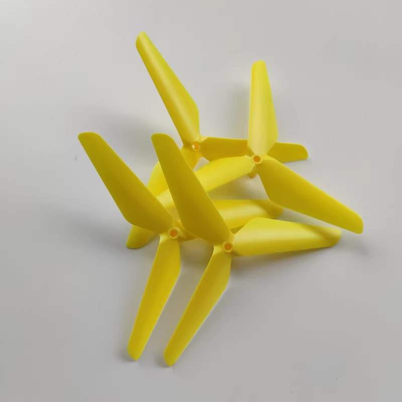 Four axis aircraft, unmanned aerial vehicle, time traveling machine accessories, propeller, three bladed propeller, 3.7V hollow cup, 720 motor, 9-tooth teeth