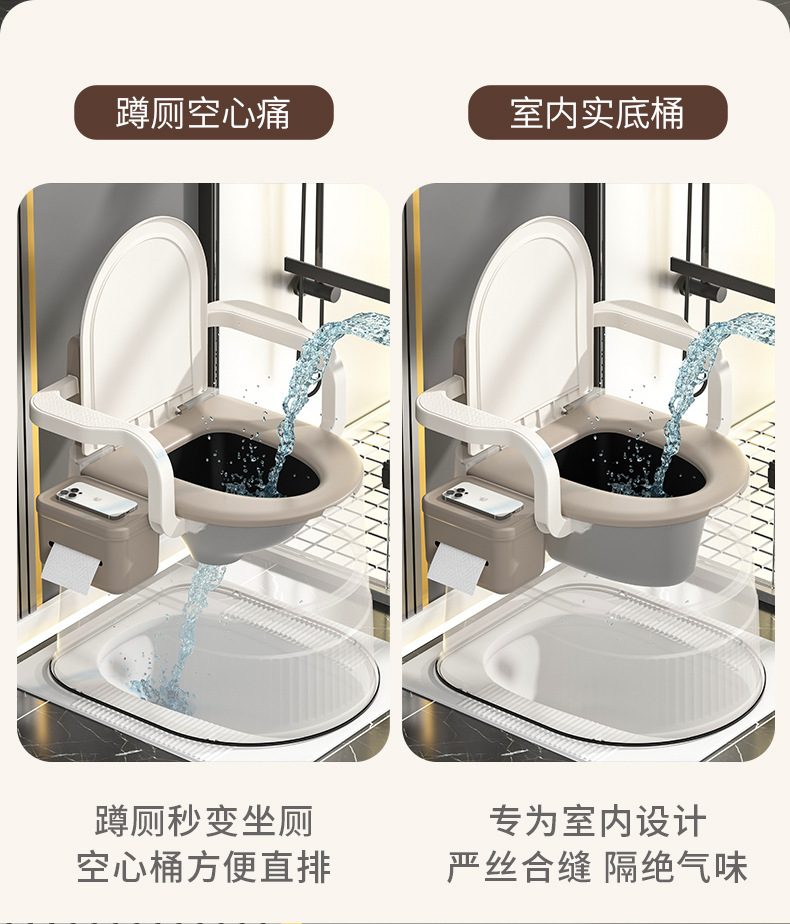 Toilet for pregnant women, elderly people, mobile toilets, portable urinal seats, household toilet seats, bedroom urinals