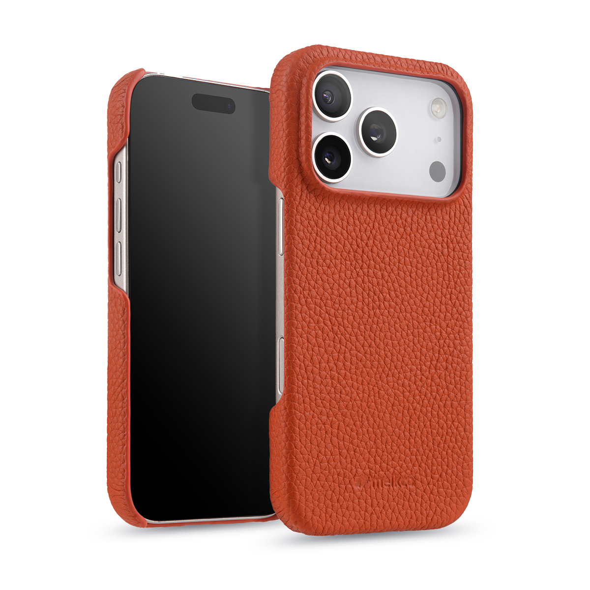 Melkco is suitable for Apple 17 Promax phone case leather 16 Pro magnetic support MagSafe17 protective case