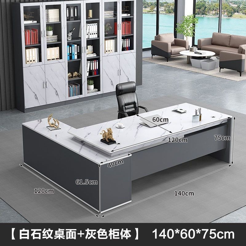 Office Desk Simple Modern Manager Single Desk Office Desk Large Class Desk President Supervisor Desk Combination Boss Desk