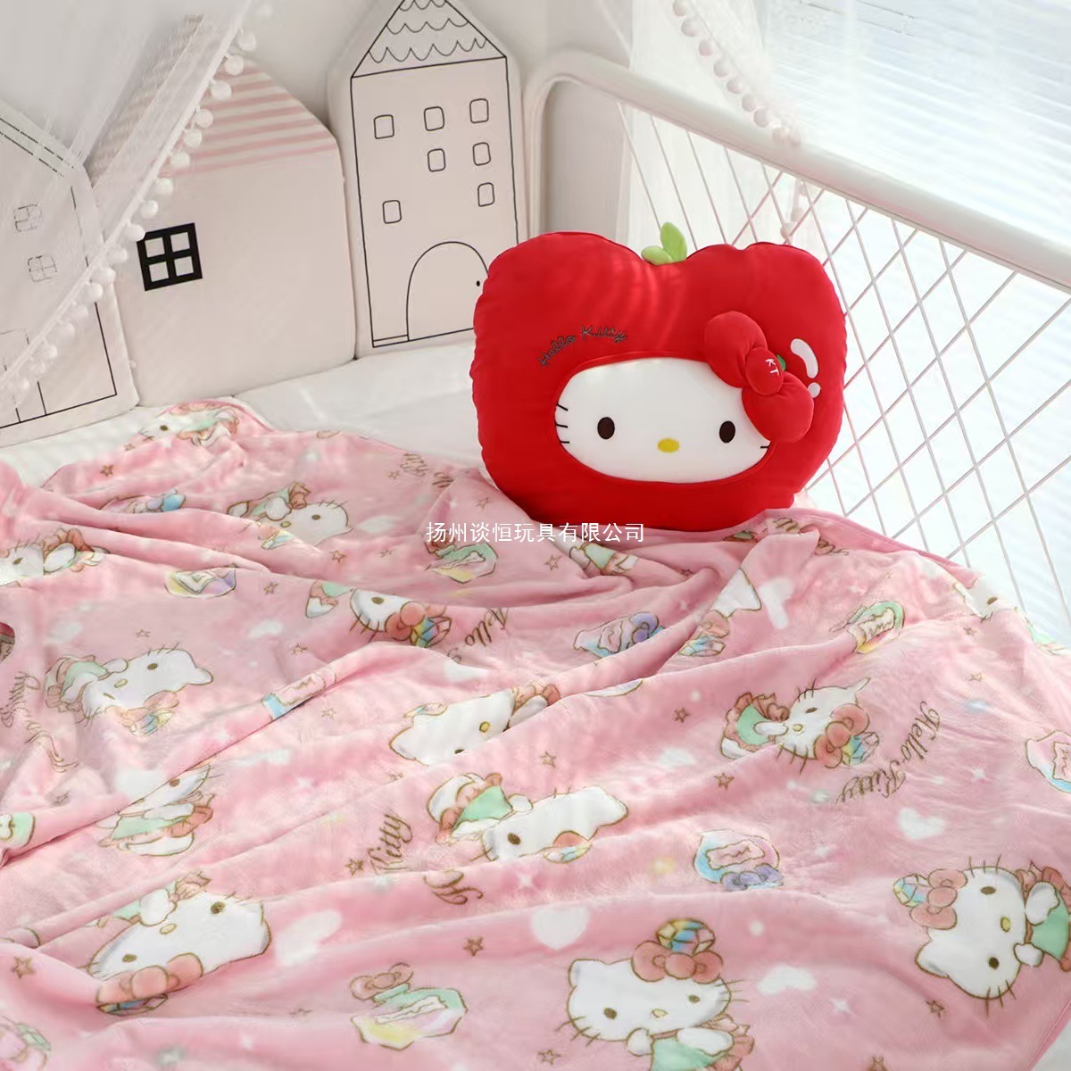 Hello kitty, японская милая подушка для шеи, с защитой шеи