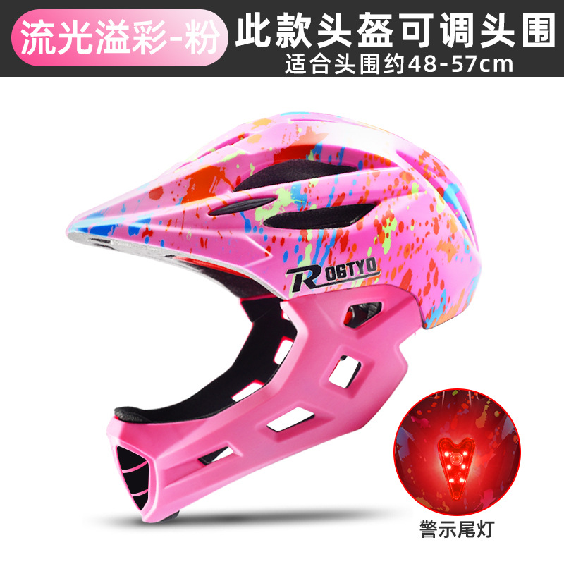 Children's helmet, bicycle CE testing, balance bike, scooter, boys' roller skating, full helmet, girls' protective gear, riding equipment