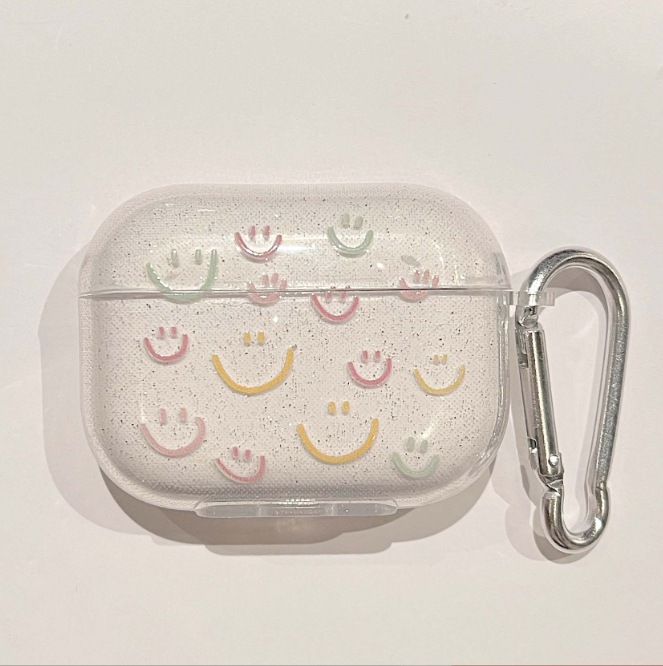 Suitable for AirPods 4 Earphone Case Pro2/3 Flash Pink Letter Pink Love Bluetooth Earphone Cover