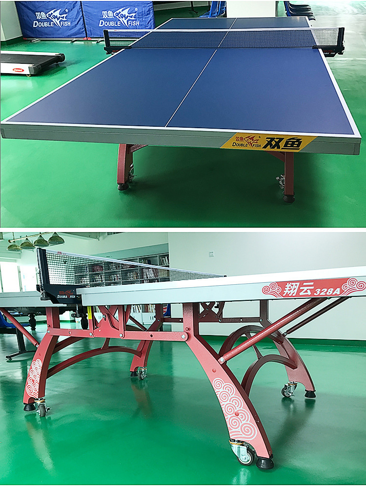 Стол для настольного тенниса Double Fish Xiangyun 328A профессиональный складной
