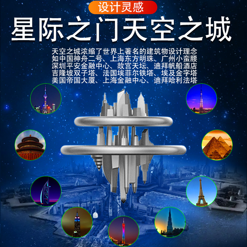 Sky City автомобиль парфюм солнечный мотор сомелье мультфильм Chari