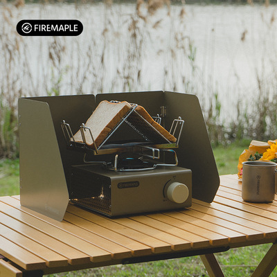 Huofengshan Shadow Card Stove Household Outdoor Long Gas Tank Stove Portable Small Stove Cookware Gas Stove