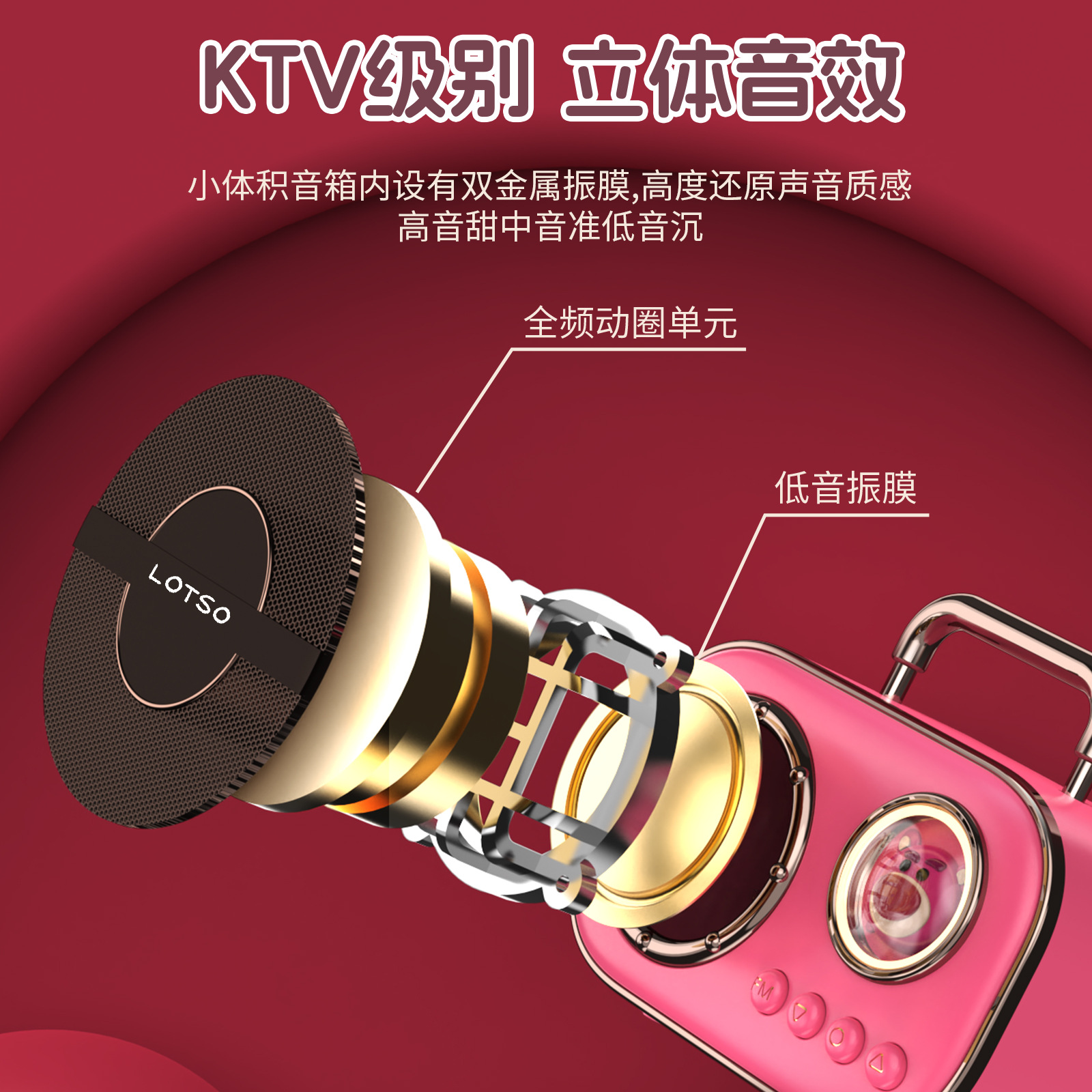 Портативная Bluetooth-колонка Disney Mini