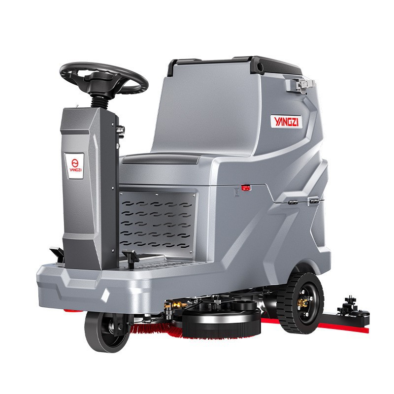 Yangzi driving floor scrubber factory workshop mopping machine shopping mall warehouse factory property electric industrial sweeping machine