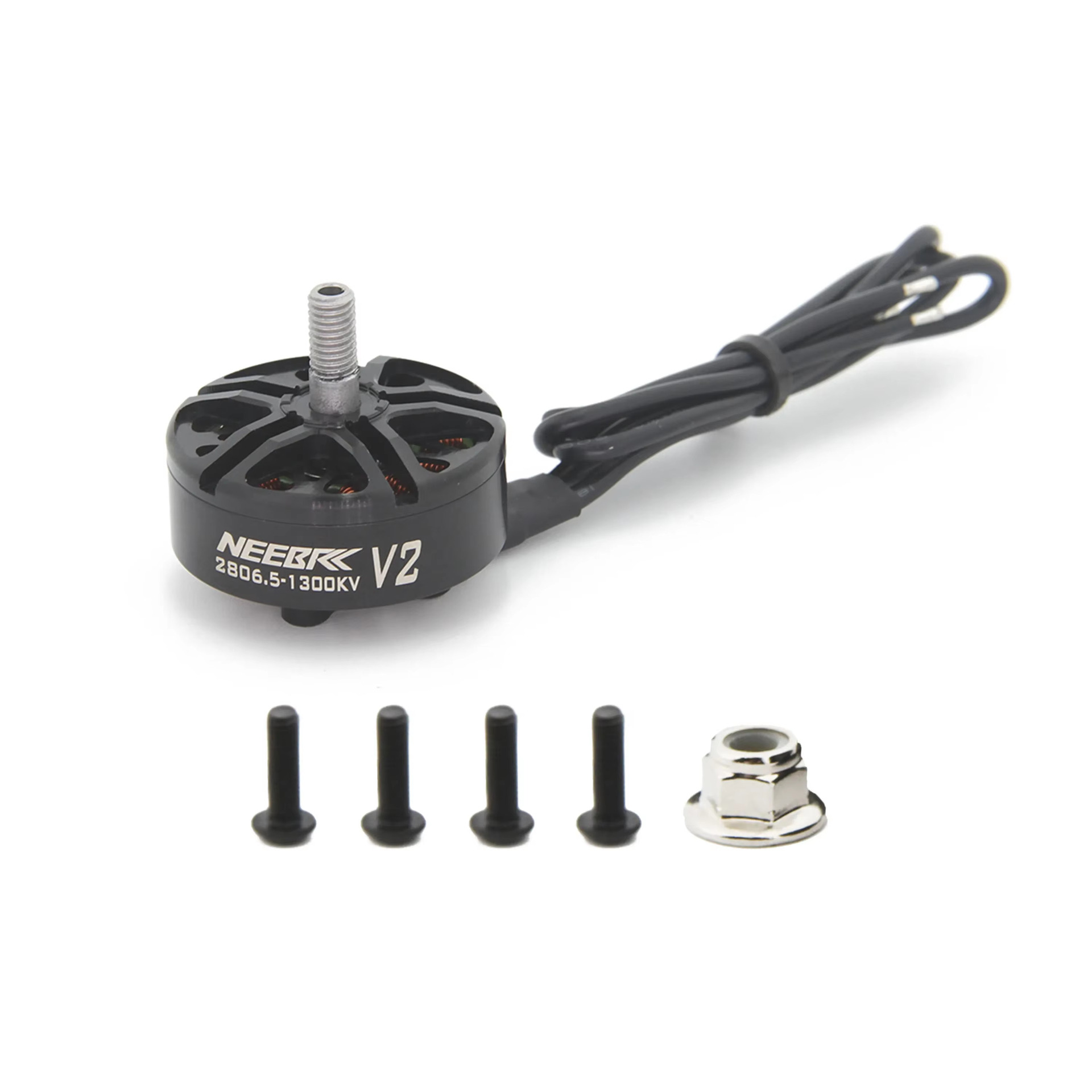 2806.5 V2多轴无刷外转马达1300KV 3-6S用于RC赛车FPV四轴飞行器