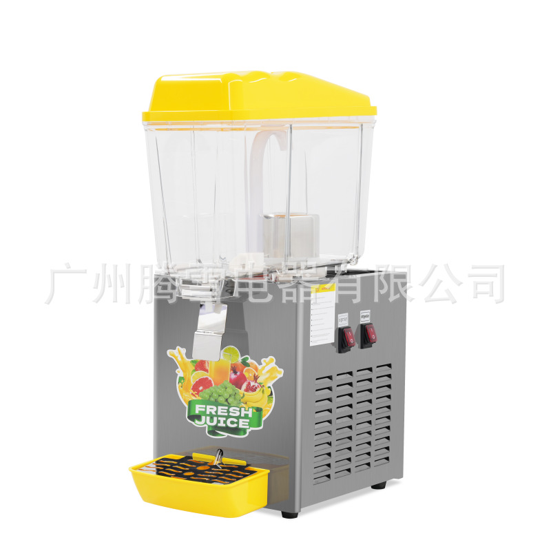 Commercial hot and cold juice beverage machine self-service double cylinder three cylinder juice cold drink machine Amazon cross-border supply