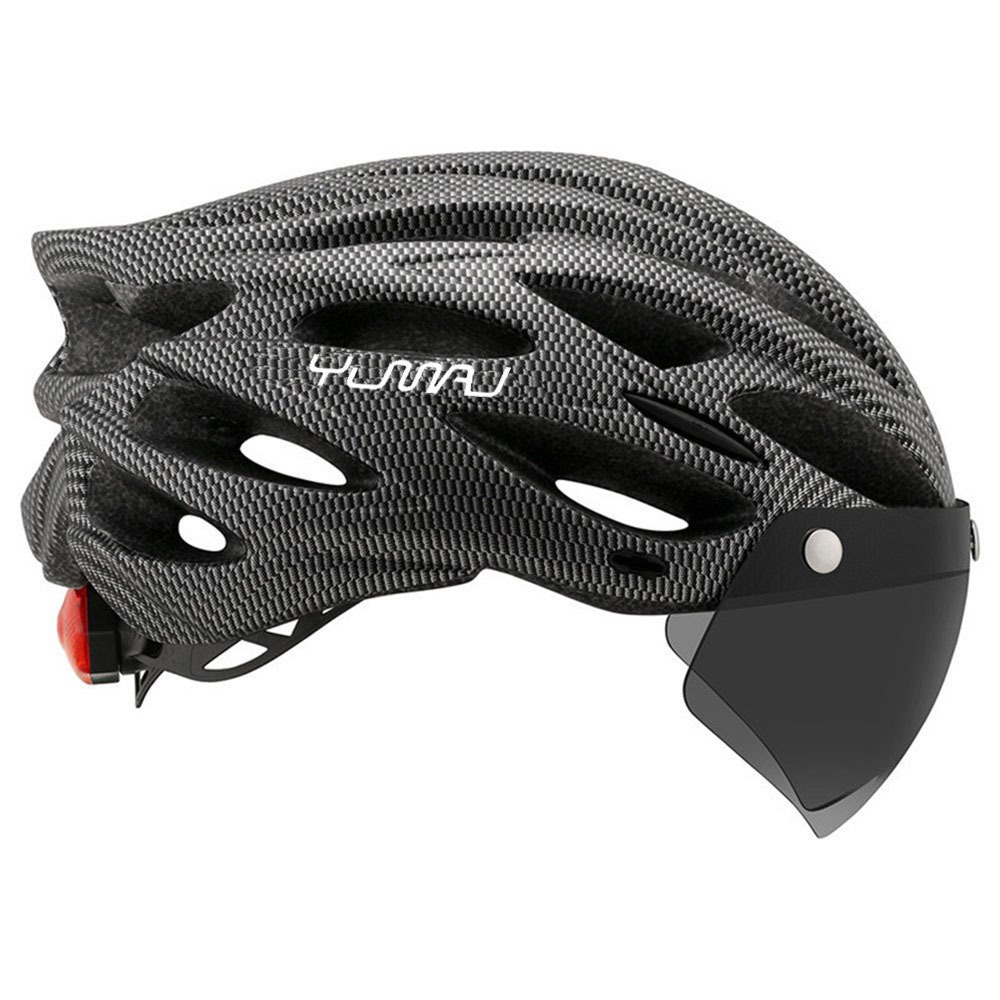 YUMAJ Allroad Sports, Leisure, Commuting, Multi functional Highway, Mountain Bike Riding, Taillight Helmet