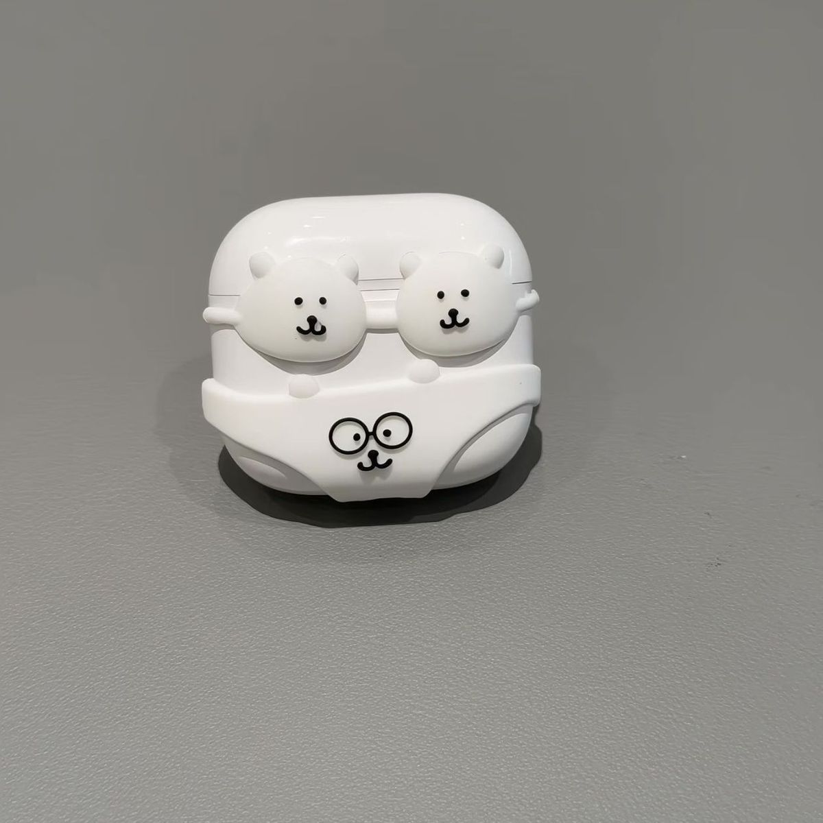 Cute and Fun Self deprecating Bear Bikini Suitable for Apple AirPods SRPO3 Earphone Cover Second Generation 43 Female Anti Drop 12