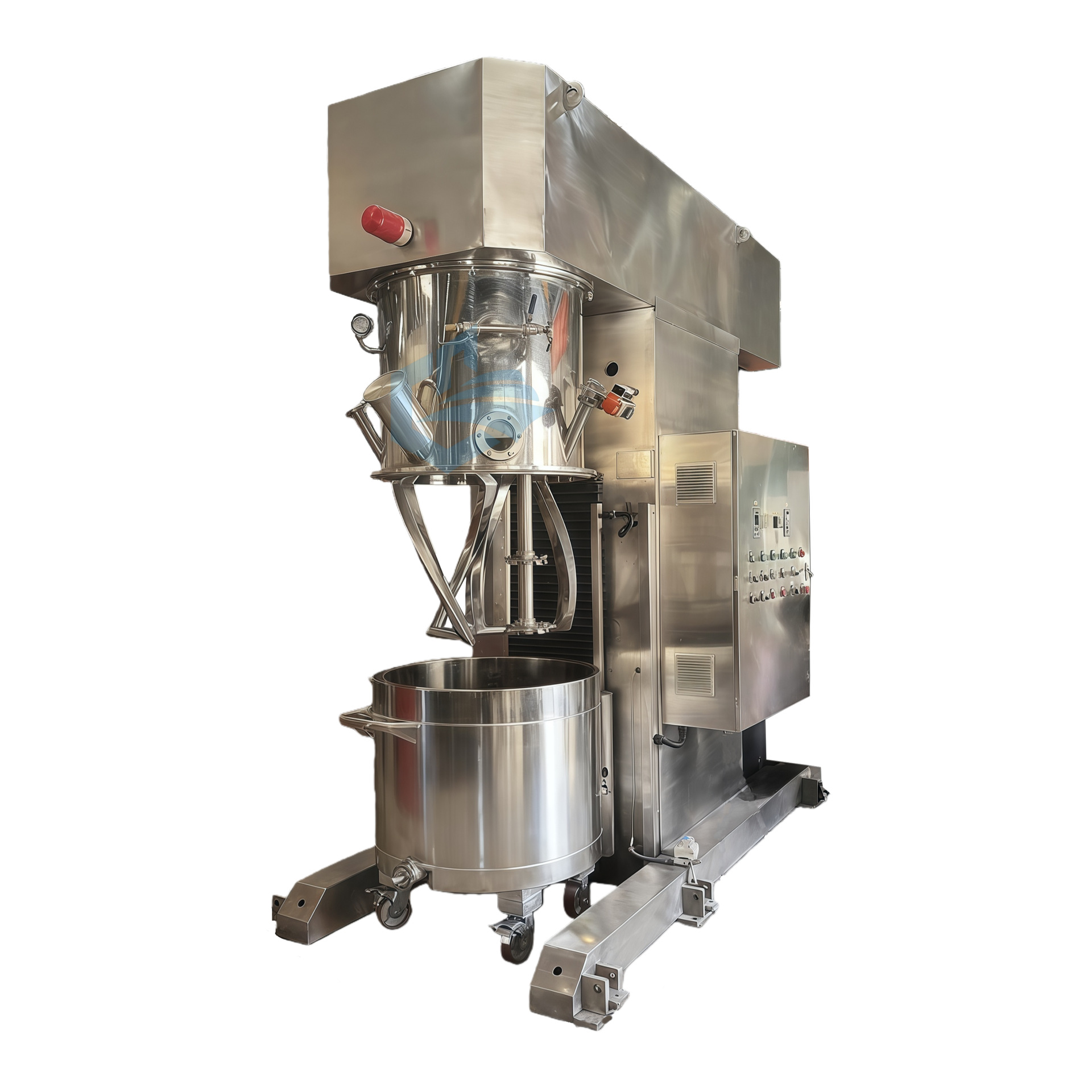 High viscosity planetary mixer, high viscosity silicone adhesive strong mixer, solder paste dual planetary vacuum defoaming equipment