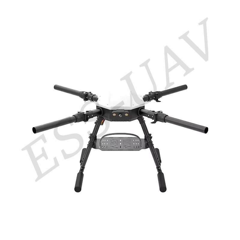 CAAC Category 4 EFT Wing Flyer E416P Industry Drone Multi functional Four Axis 16kg Frame with Battery Panel