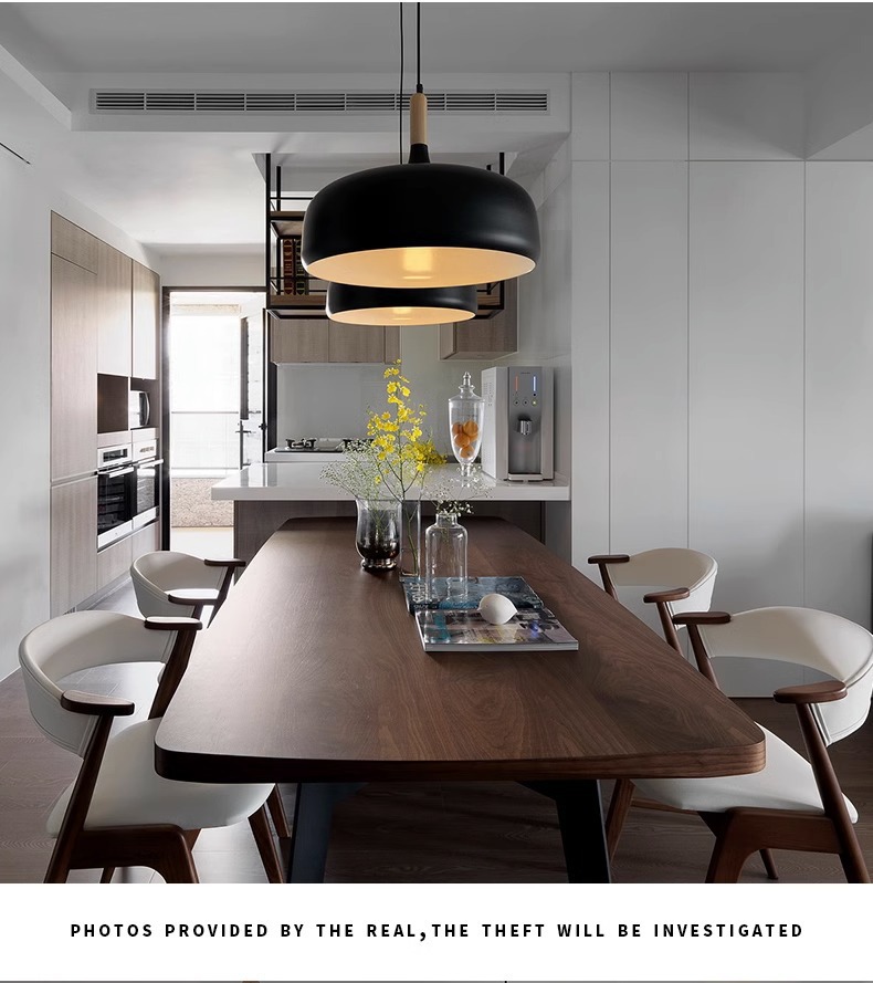 Nordic solid wood dining table for home use, medieval small unit, minimalist wooden dining table, rectangular minimalist restaurant dining table