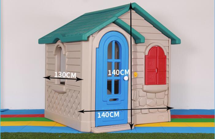 Children's Outdoor Toy and Game House Environmental Plastic Small House Kindergarten Outdoor Toy House Mushroom House