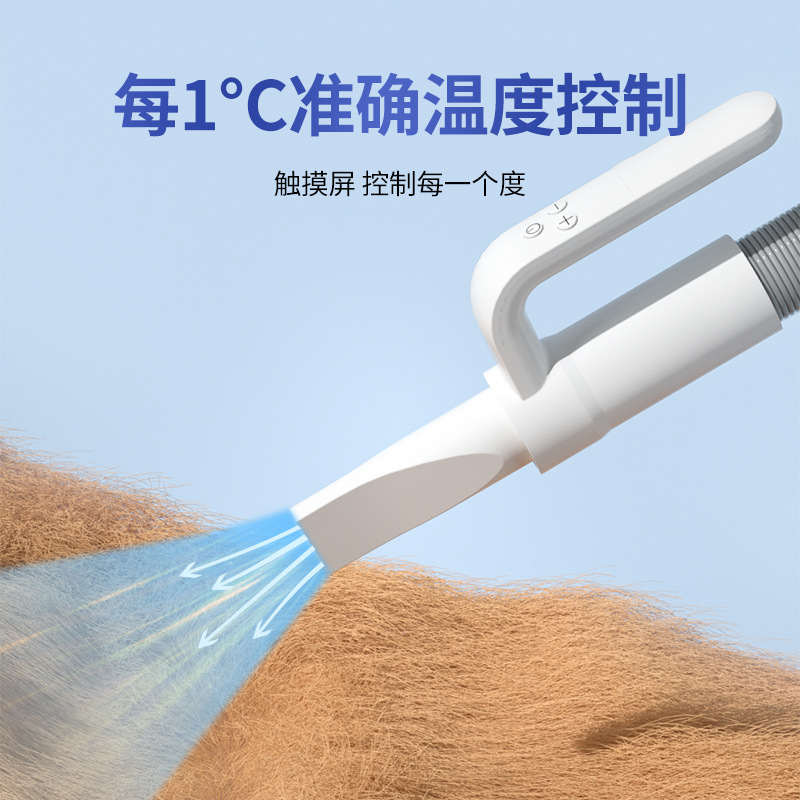 Выдувший вспышка All-in-One Pet Power Dryer Высокая производительность высокой мощности высокого объема воздуха окружает ветер Интеллектуальный сенсорный экран