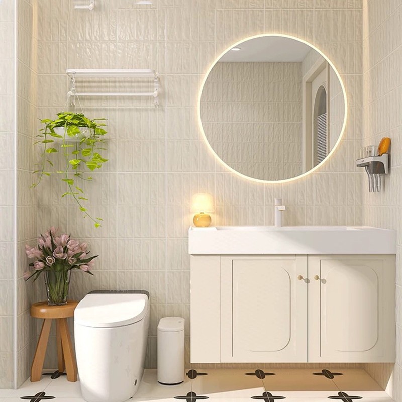 400X800 pearl shell concave convex grid all ceramic floor tiles, soft gloss French cream bathroom kitchen wall tiles
