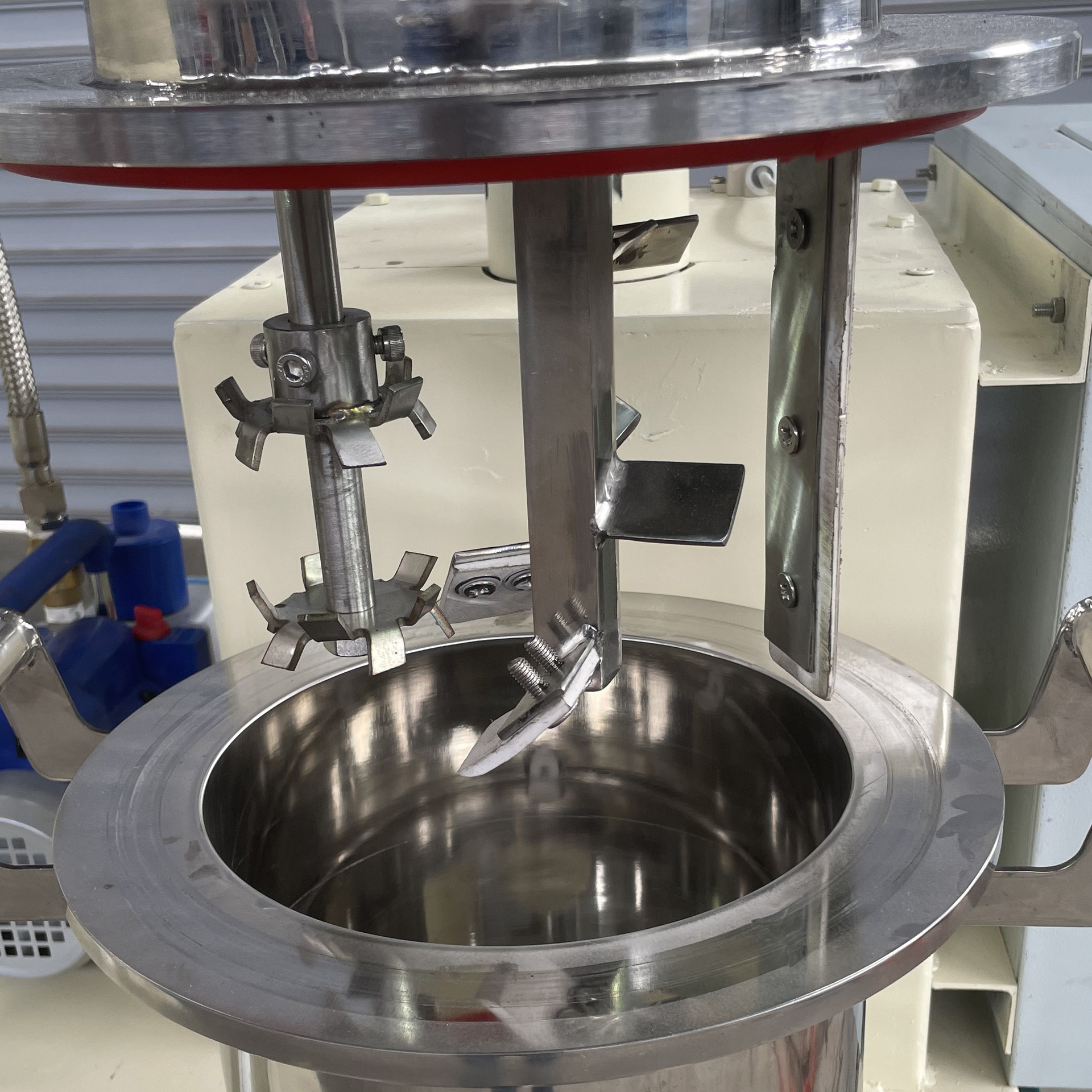 Experimental Double Planetary Vacuum Mixing Blender Double Planetary Strong Mixing Machine