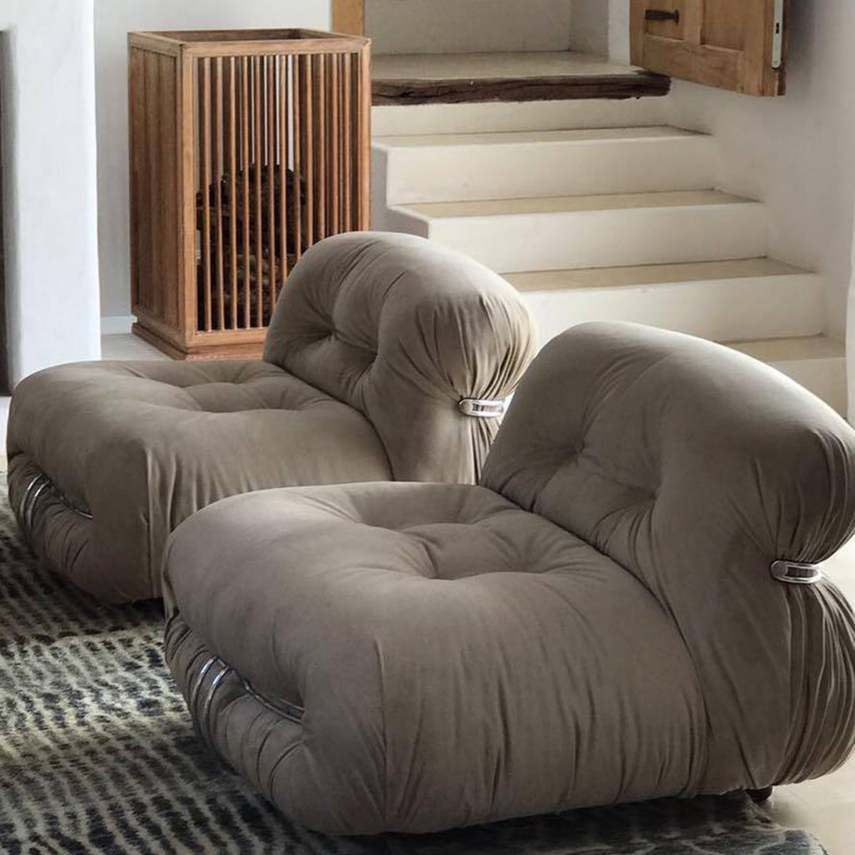 Дизайнерское кресло-диван Brahma Furniture Nordic в скандинавском стиле