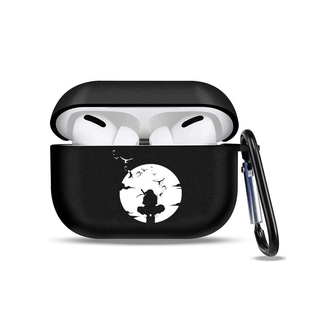 火影忍者airpods1/2保护套airpods3代蓝牙耳机壳宇智波写轮眼潮男