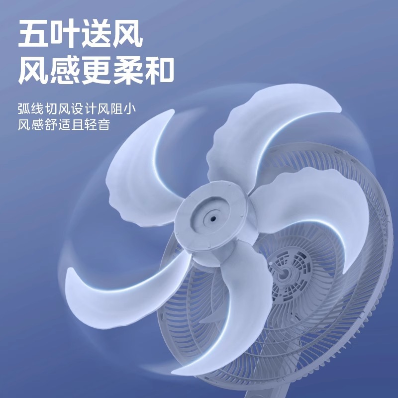 Напольный вентилятор Midea FS45-23D с алюминиевыми лопастями