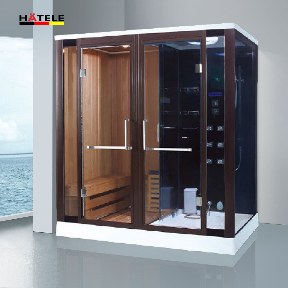 Infrared sauna room, mobile sweat steaming room, light wave room, terahertz sweat steaming box, household dry and wet steam room, wet steam room
