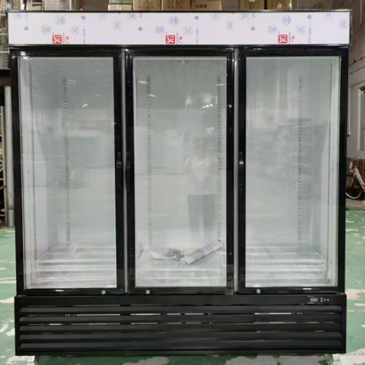 Vertical refrigerated cabinet, wholesale display of cold drinks, under cabinet unit, single door, double door, three door, 2-8 refrigerated foreign trade refrigerated cabinet