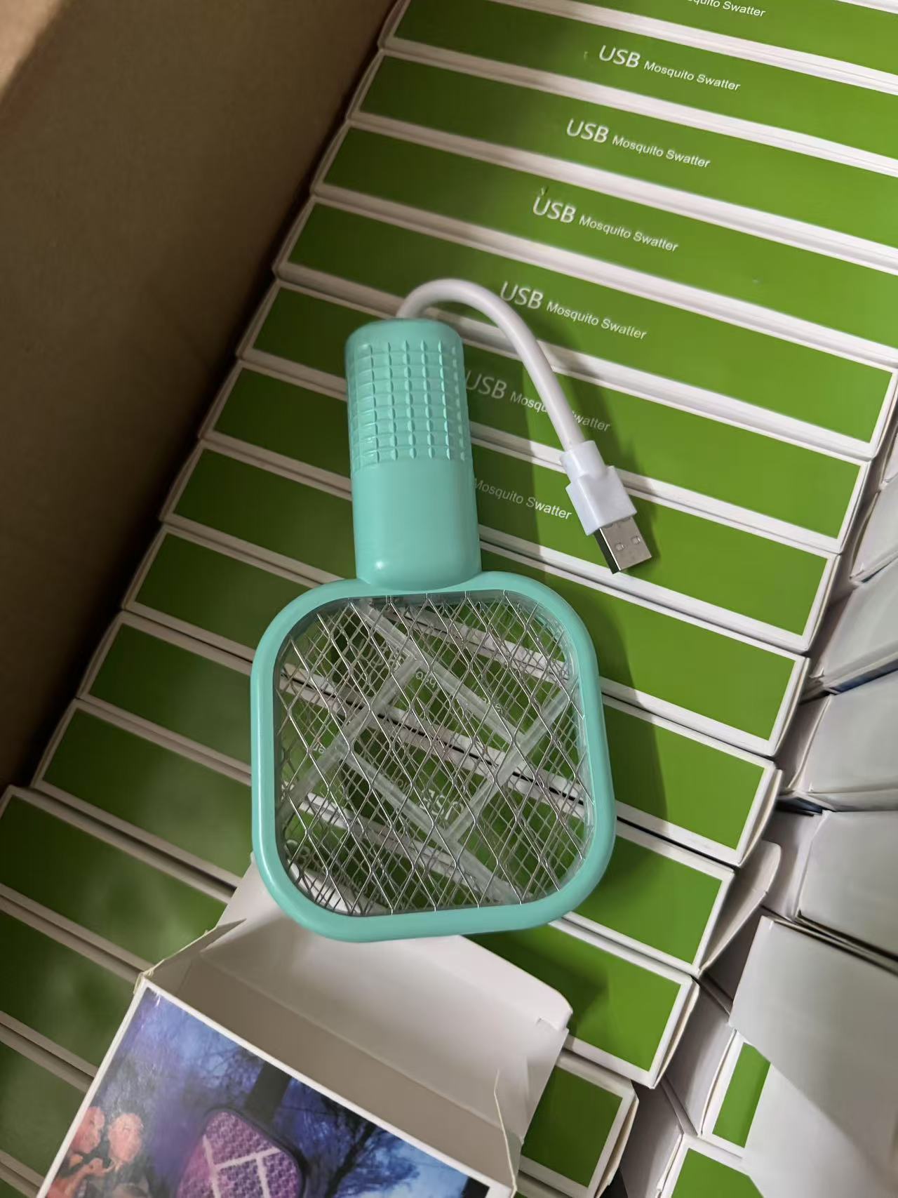 Portable USB low-power purple light mosquito killer lamp, outdoor picnic lure, household mosquito repellent, electric mosquito swatter, mosquito killer, free shipping