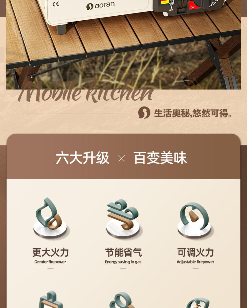 奥然卡式炉户野外炉炊具小火锅卡斯便携式卡磁炉煤气瓦斯罐燃气灶