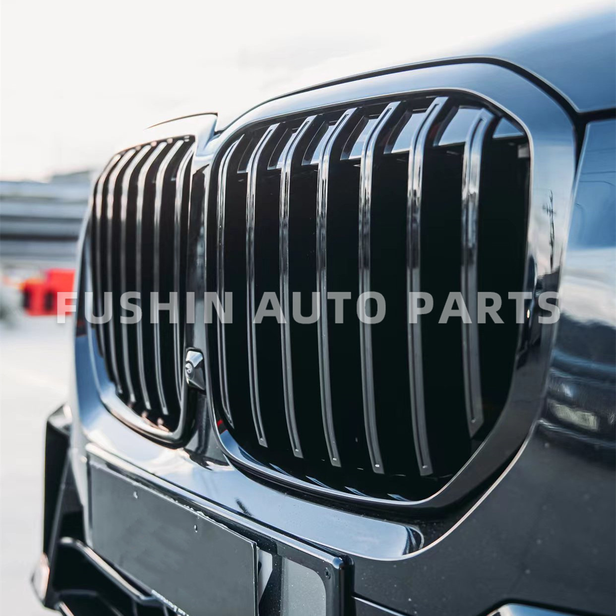 Подходит для BMW New X7 G07 Модифицированный модифицированный декоративный бампер передней поверхности в средней сети в решетке 2023-on-on