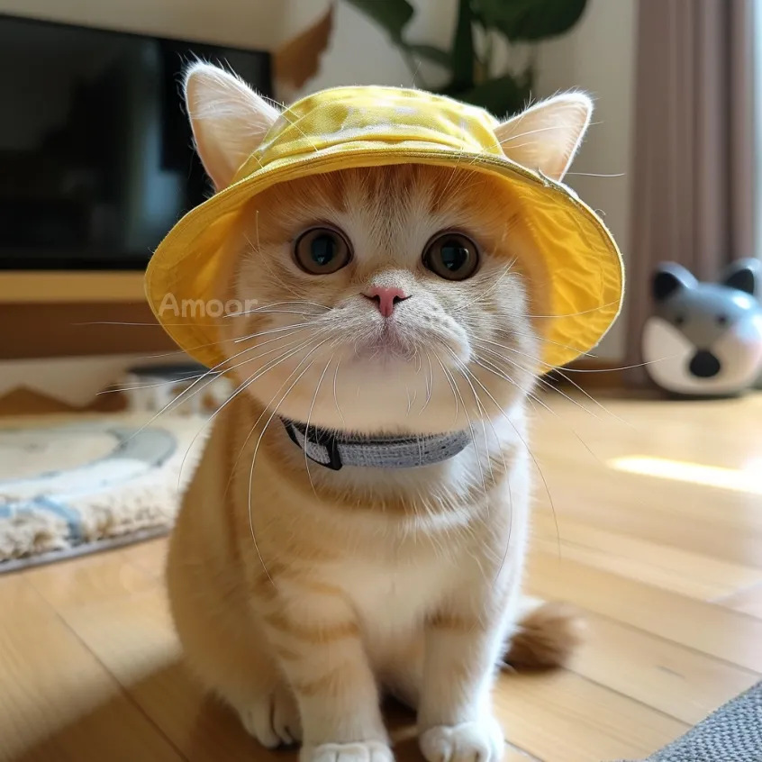 Петухолочное снабжение Pet Hat Pet Dog Симпатичные уши, выставленные, чтобы предотвратить падение с регулируемой шляпной шляпной шляпой шляпы кота