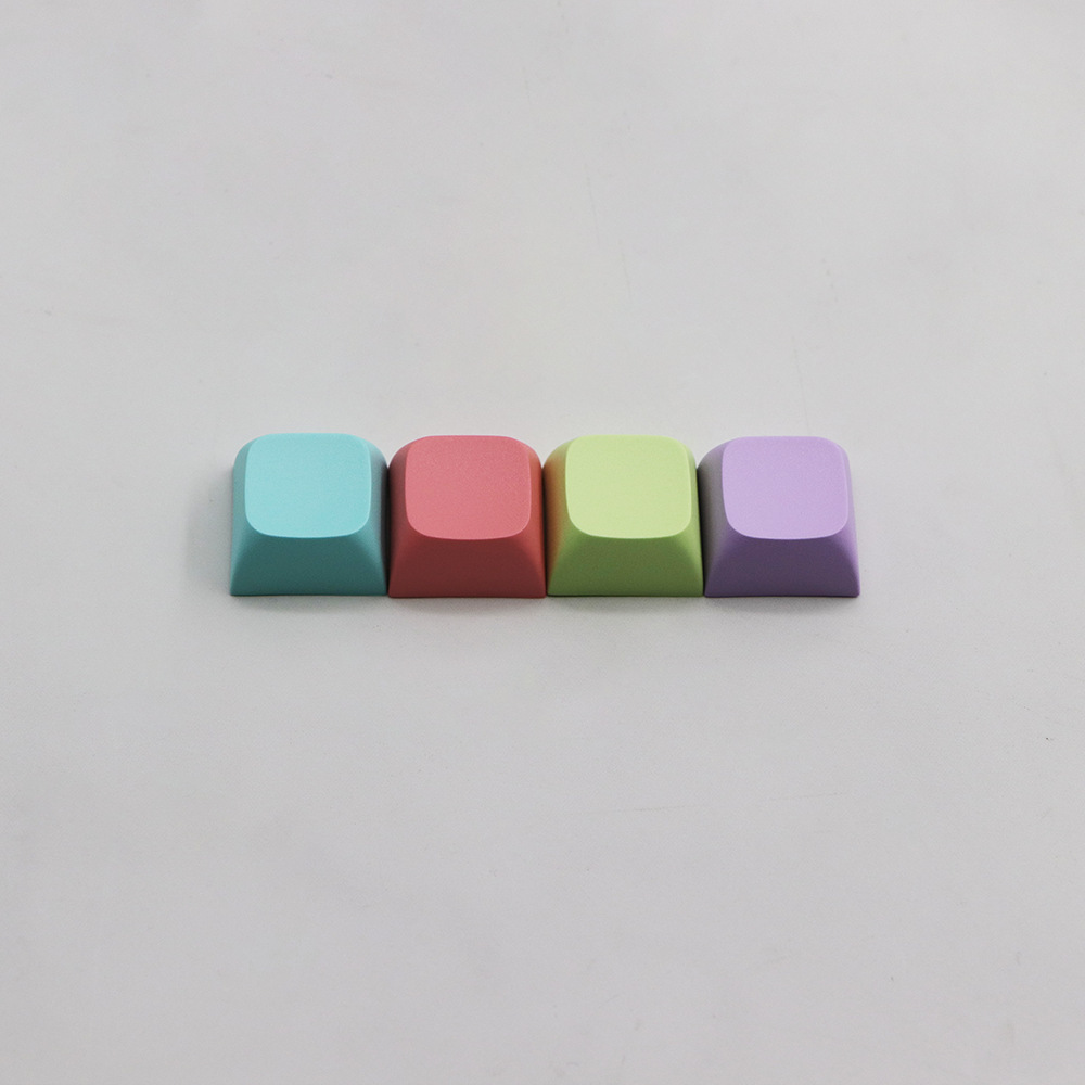 XDA磨砂9.5mm高度PBT材质十字轴热升华1.7mm厚度多色机械键盘键帽