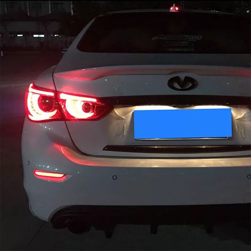 YCL подходит для Nissan Qashqai Tiansu Qijun Infiniti, фонарь заднего бампера, задний объемный фонарь Nissan Qashqai
